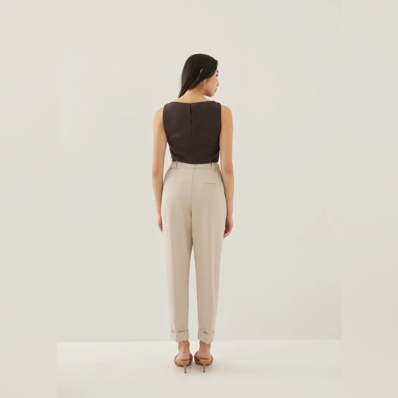 Phylis Tailored Peg Leg Pants by Love, Bonito - Picture 4 of 15